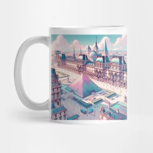 Louvre Museum Paris Mug